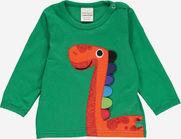T-Shirt 'Hello Dino' Fred's World by GREEN COTTON en vert : devant