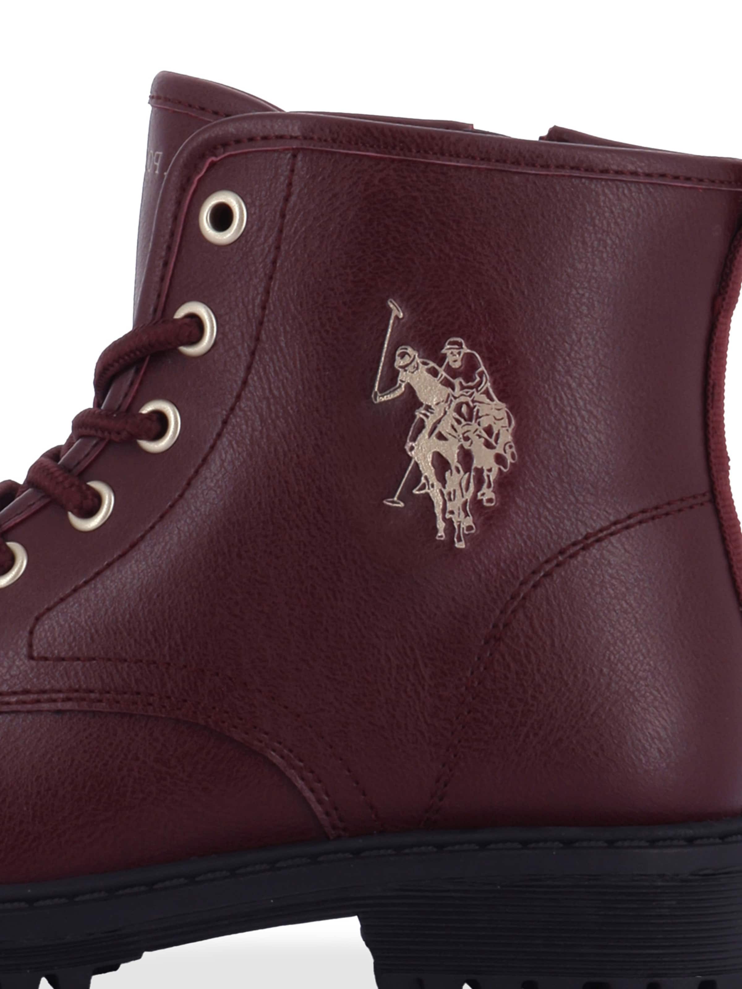 US POLO ASSN. Saappaat 'Lyn' värissä punainen