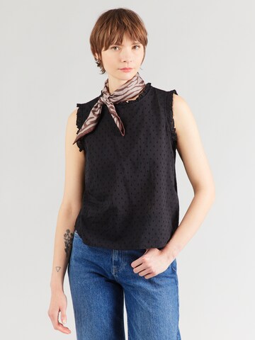 VERO MODA Блузка 'VMTRINE' в Черный: спереди