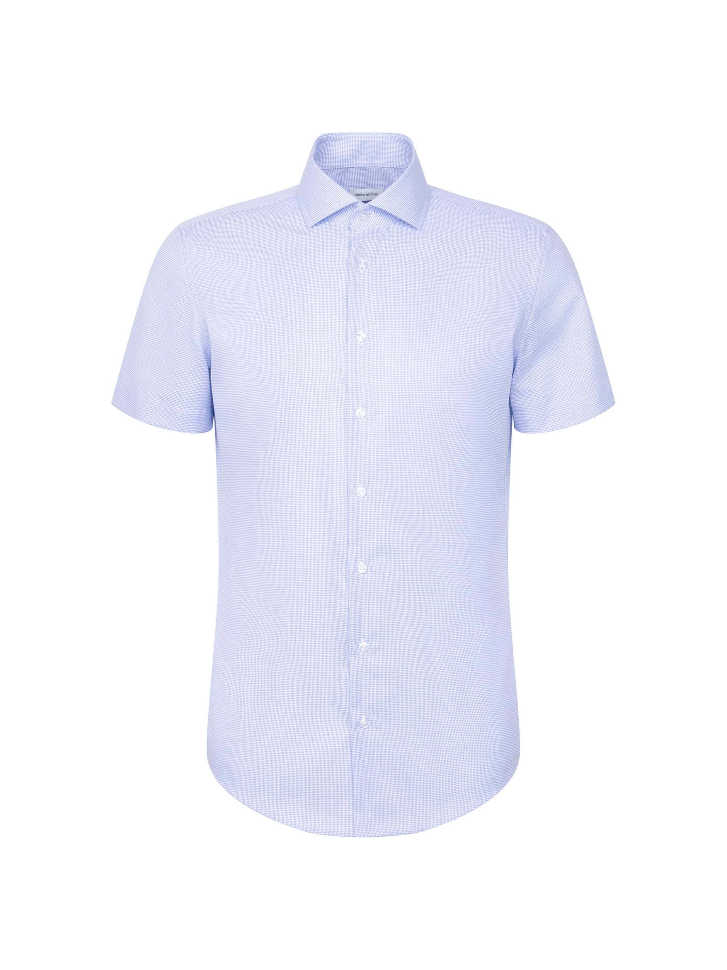 SEIDENSTICKER Slim fit Business shirt in Blue: front