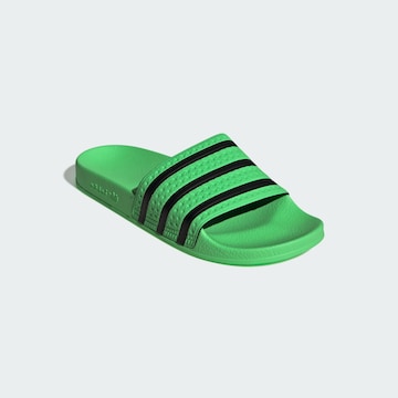 Mule 'Adilette' ADIDAS ORIGINALS en vert