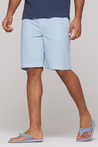 CMPD Regular Pants in Blue: front