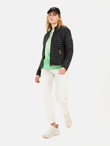 CAMEL ACTIVE Leichte Steppjacke aus recyceltem Polyamid in Schwarz