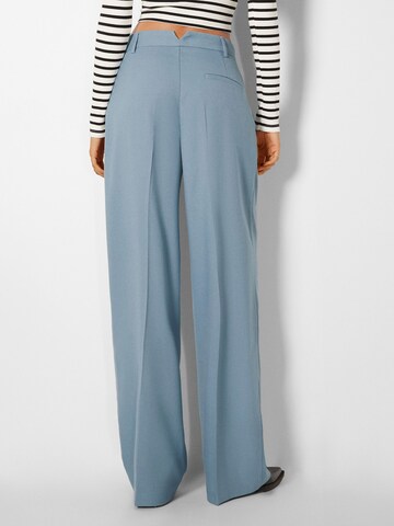 Bershka Loosefit Hose in Blau