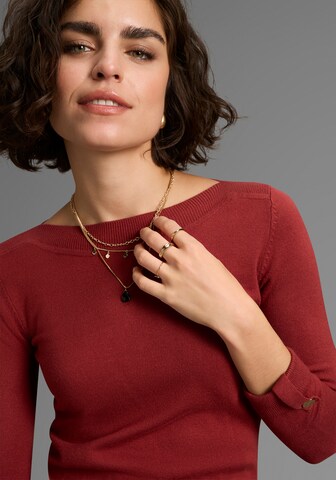 LAURA SCOTT Pullover in Rot