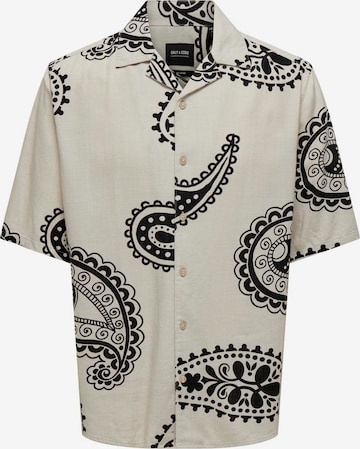 Only & Sons Overhemd 'ONSAustin' in Grijs: voorkant