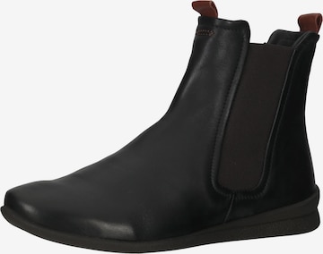 THINK! Chelsea Boots in Black: front