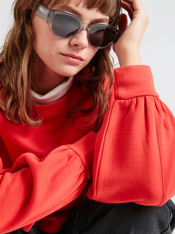 MSCH COPENHAGEN Sweatshirt 'Janelle Lima' in Red