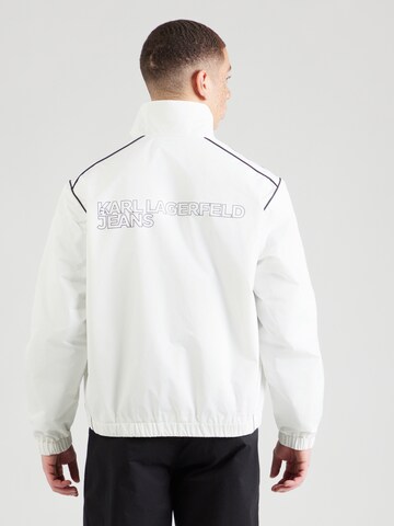 Veste mi-saison KARL LAGERFELD JEANS en blanc : devant