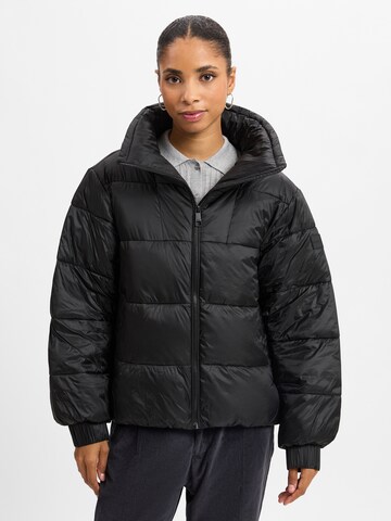 BOSS Between-Season Jacket 'Padina' in Black: front