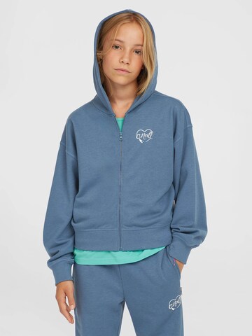 O'NEILL Zip-Up Hoodie in Blue