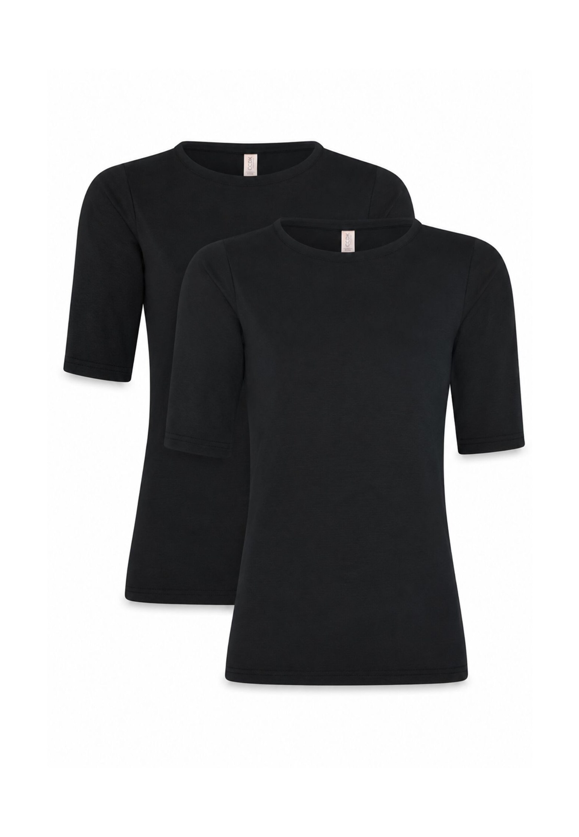CC DK - Camisa de pijama em preto: frente