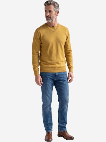 redmond Sweater 'Basic' in Yellow