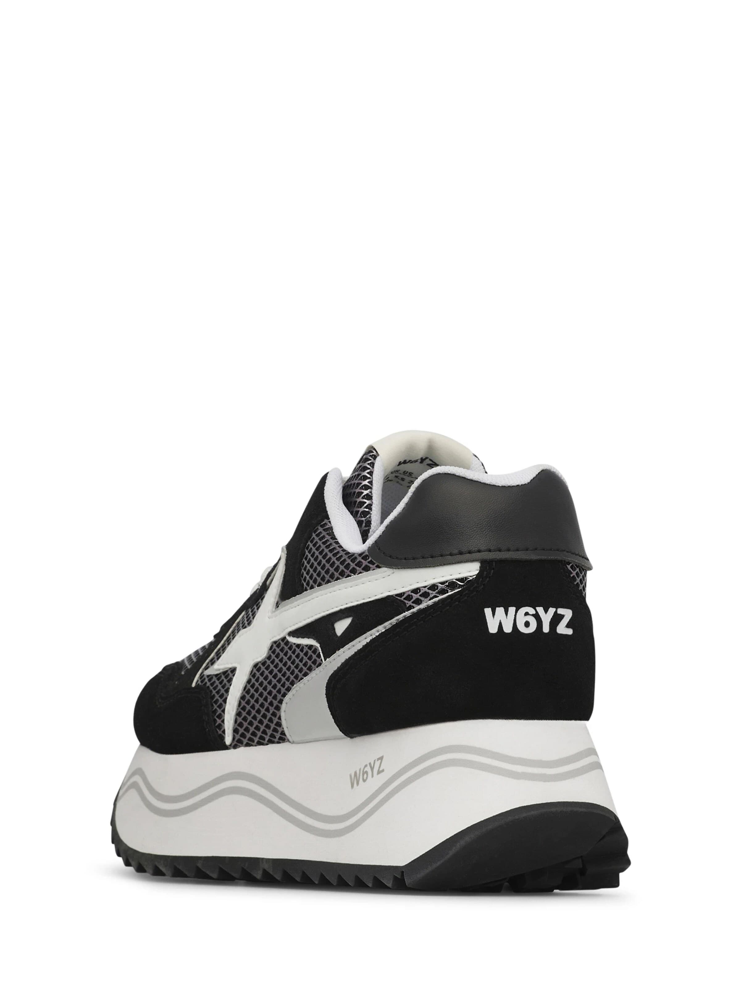 Chaussure à lacets 'DEVA W.' W6YZ en noir