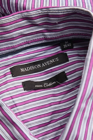 Madison Avenue Button Up Shirt in M in Purple