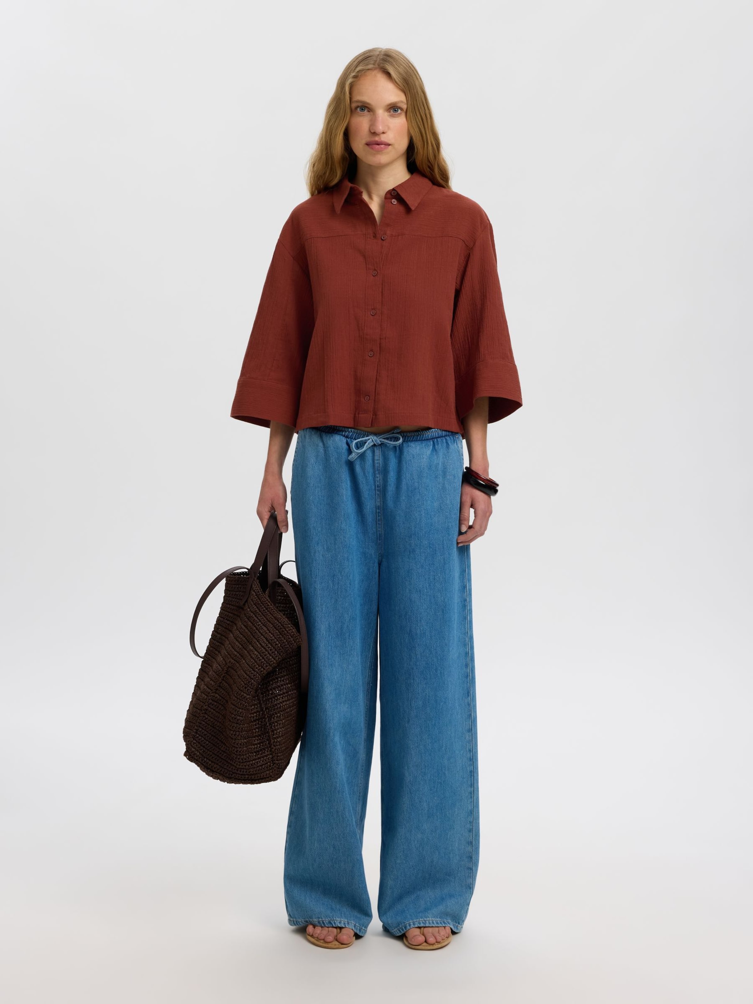 SELECTED Blouse in Red