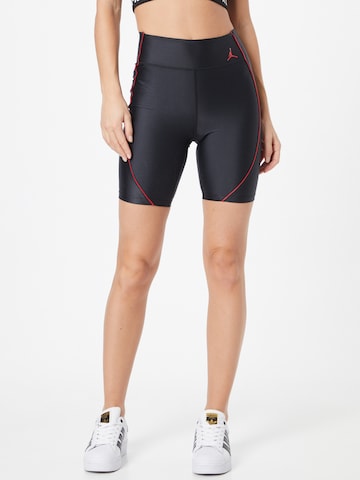 Jordan Skinny Sportshorts in Schwarz: predná strana