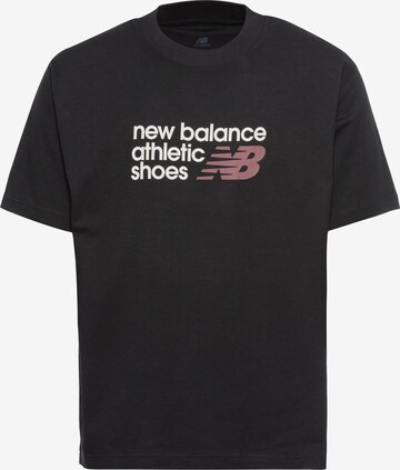 new balance Shirt in Black: front