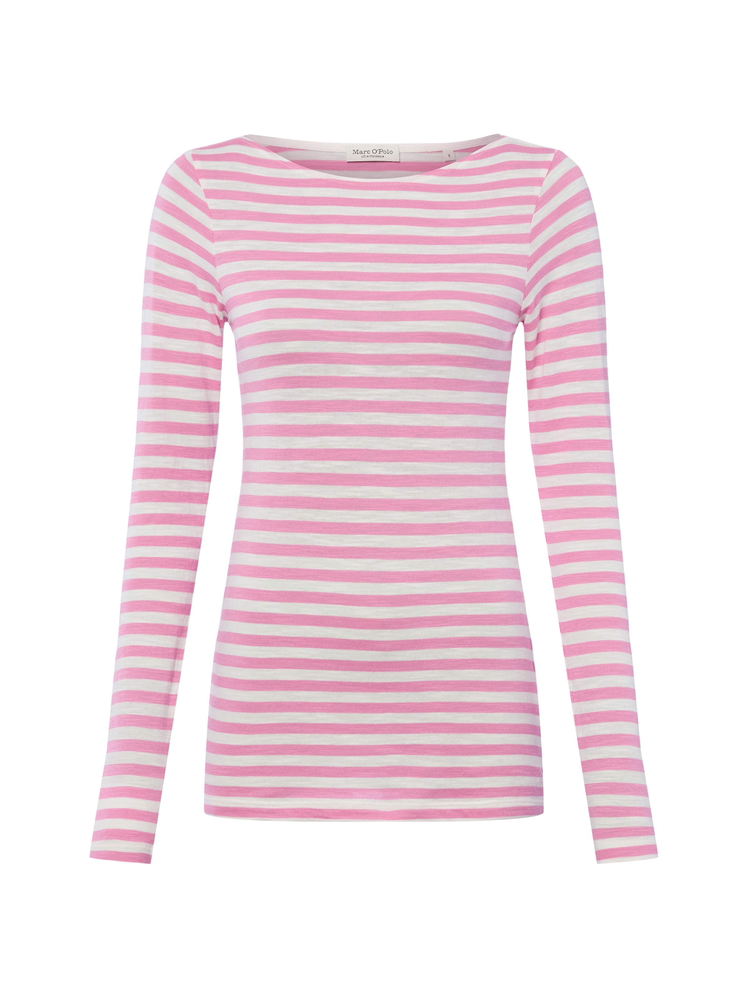 Marc O'Polo Shirt in de kleur Rosa / Wit, Productweergave