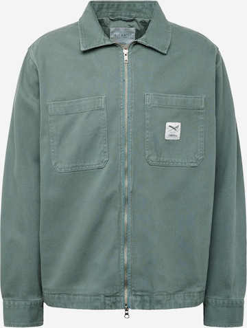 Iriedaily Свободный крой Демисезонная куртка 'Nanolo' в Зеленый: спереди