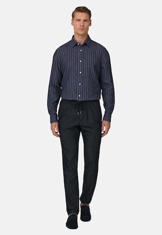 Coupe regular Chemise Boggi Milano en bleu