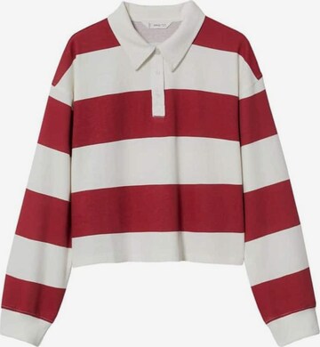 MANGO TEEN Shirt 'Rugby' in Red: front