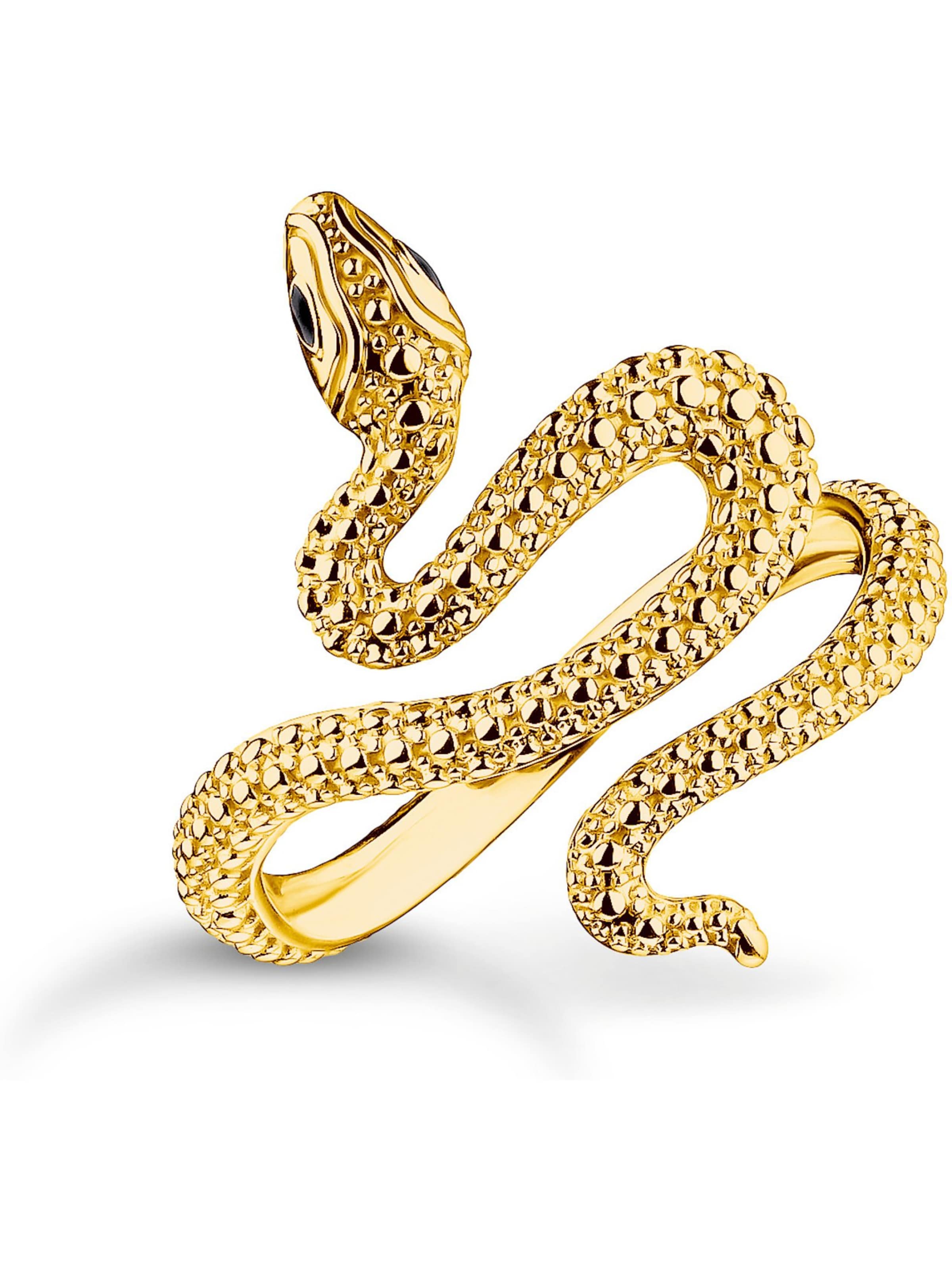Thomas Sabo Ring in Gold: Vorderseite
