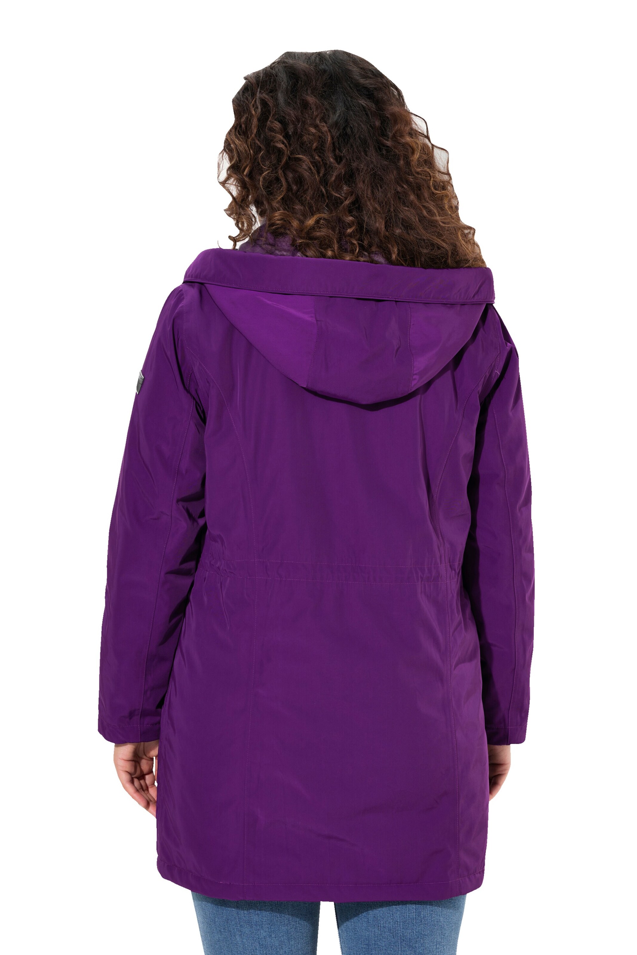 Ulla Popken Winterparka in Lila