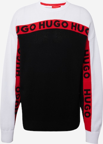 HUGO Red - Jersey 'Stimoh' en negro: frente