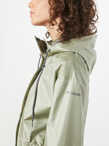 COLUMBIA Outdoorový kabát 'Splash Side' - Zelená