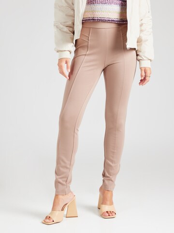 Skinny Leggings 'ONLNORI' ONLY en gris : devant