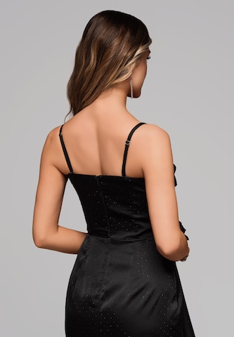 Ombre Avondjurk in Zwart