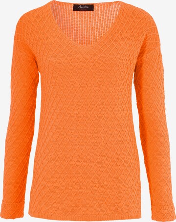 Aniston CASUAL Sweater in Orange: front