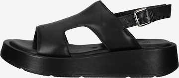 ILC Strap Sandals in Black