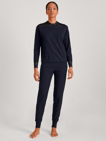 Pyjama CALIDA en bleu : devant