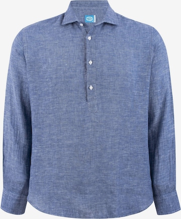 Panareha Regular fit Button Up Shirt 'MAMANUCA' in Blue: front