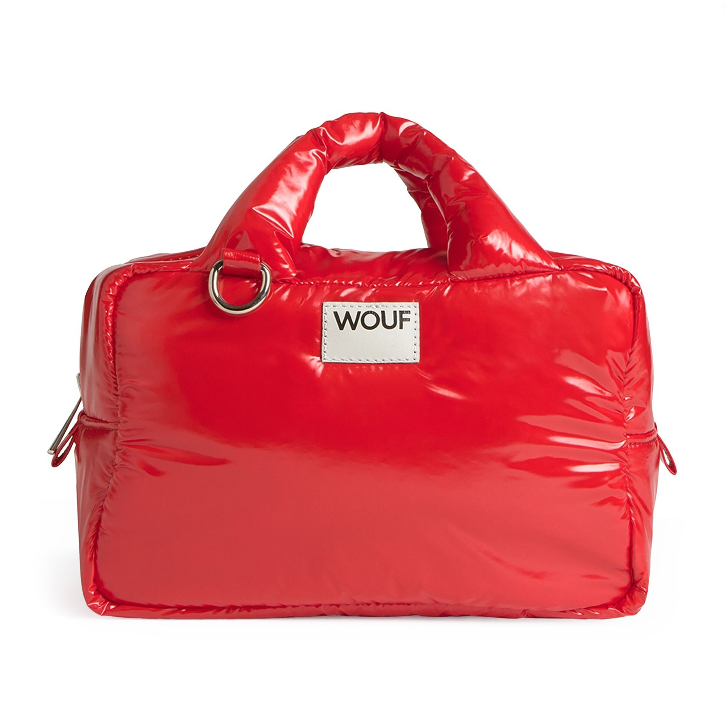 Nécessaire 'Glossy' di Wouf in rosso: frontale