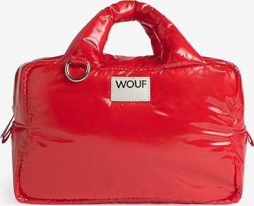 Trousses de toilette 'Glossy' Wouf en rouge : devant