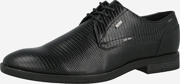 s.Oliver Schnürschuh in Schwarz: Vorderseite