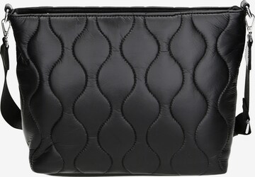 NOBO Crossbody Bag 'Quilted' in Black: front