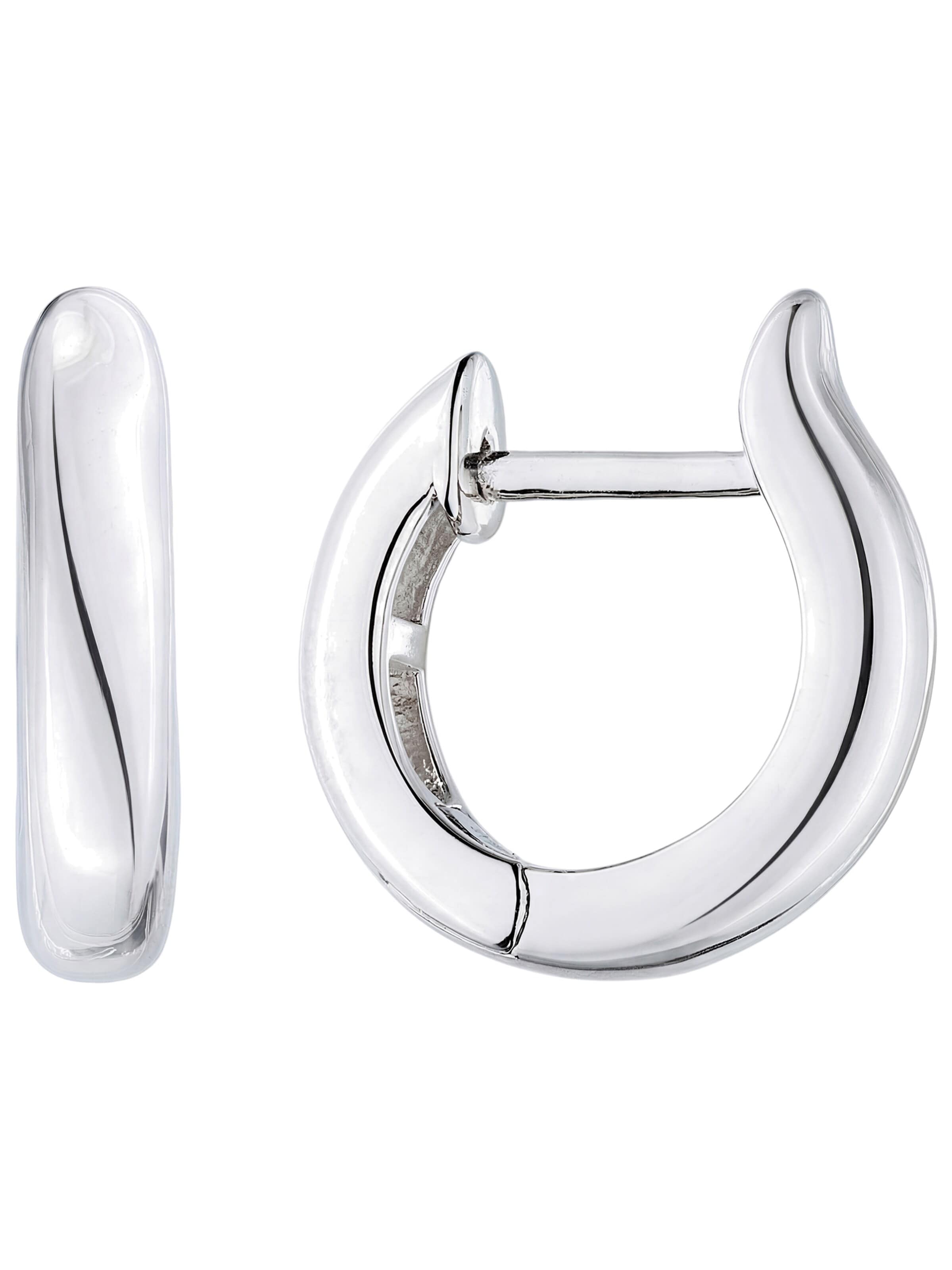 Jobo Ohrringe‌‌‌‌‌‌‌‌‌ in Silber: Vorderseite