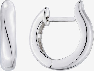 Jobo Earrings in Silver: front