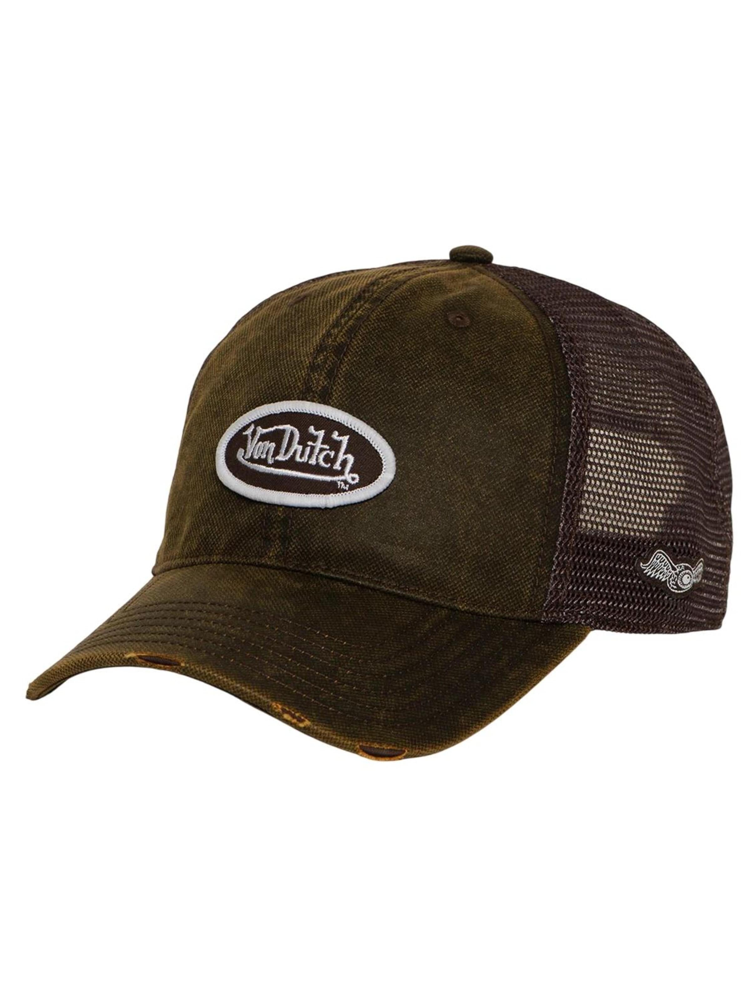 Von Dutch Cap in Brown: front