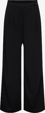 Wide Leg Pantalon à pince 'ONLSANIA' ONLY en noir : devant