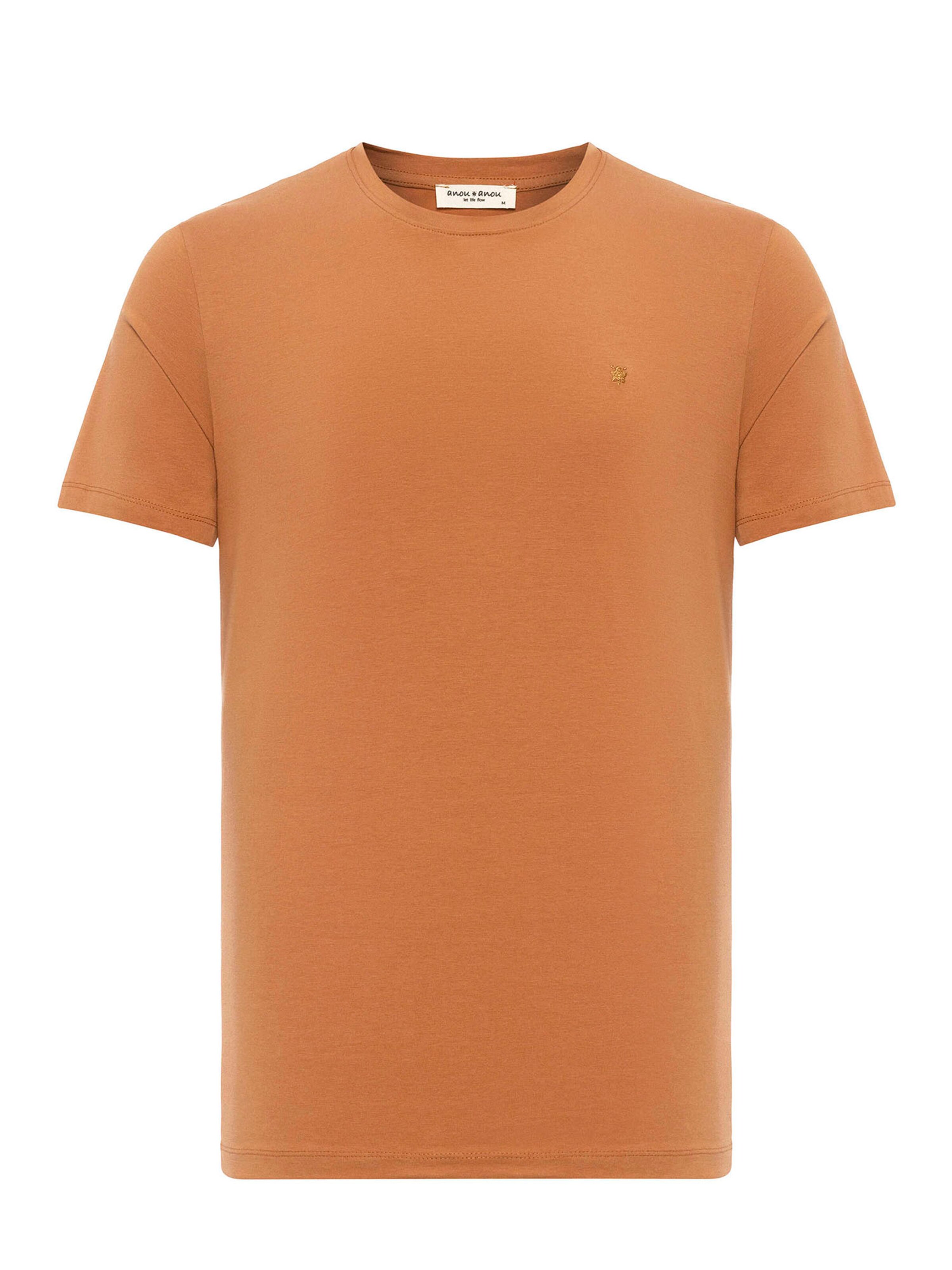 Anou Anou Tričko – hnědá: přední strana