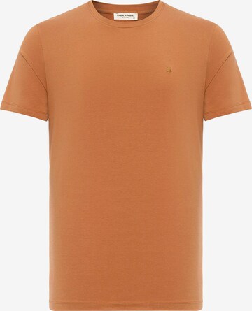 T-Shirt Anou Anou en marron : devant