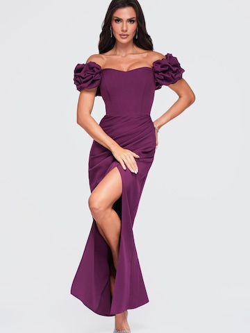 Ombre Evening dress in Purple