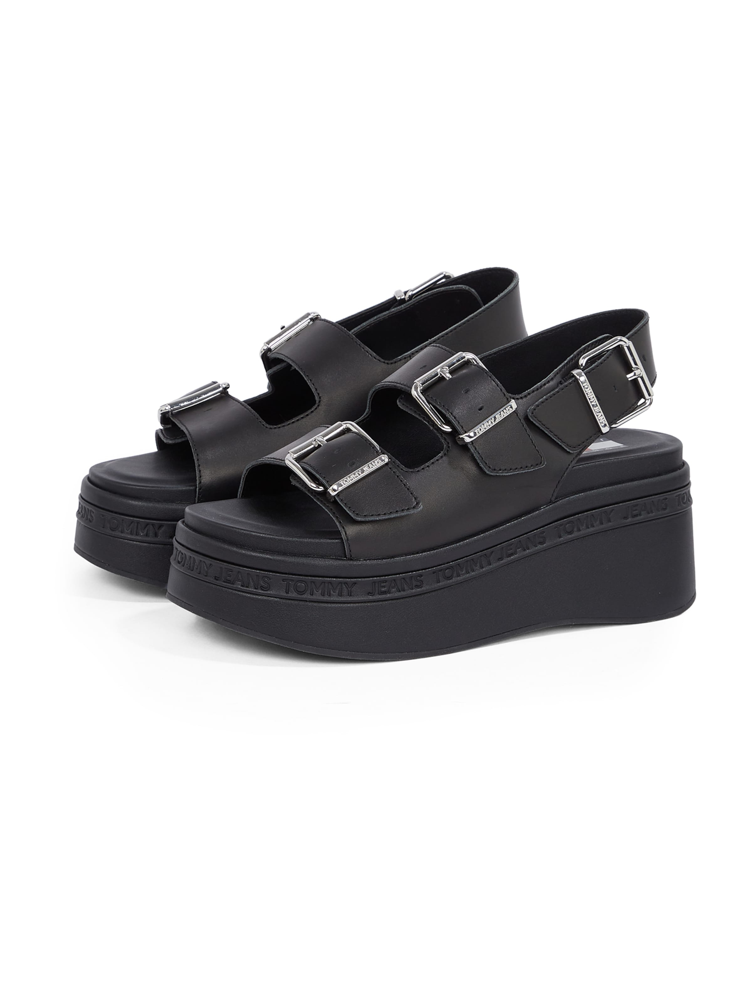 Sandale de la Tommy Jeans pe negru