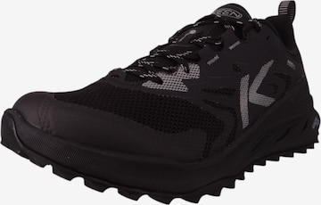 Chaussure de sport à lacets KEEN en noir : devant