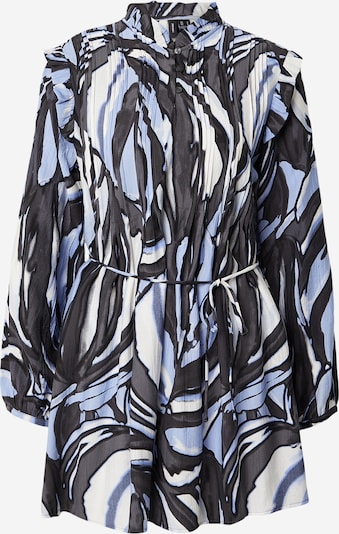VERO MODA Haljina 'VMVERA VIOLET' u golublje plava / svijetloplava / bijela, Pregled proizvoda